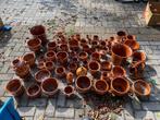 partij terracotta potten, Ophalen, Gebruikt, Rond, Tuin