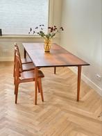 Vintage eekamer tafel pallisander hout jaren 50/60/70 schuif, Ophalen, Gebruikt, Vintage, 200 cm of meer