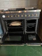 BORETTI Vrijstaand Gasfornuis met Dubbele Oven, Witgoed en Apparatuur, Fornuizen, Ophalen, Gebruikt, 60 cm of meer, Grill
