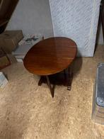 Antieke ovale salontafel kersenhout, Huis en Inrichting, Tafels | Salontafels, Gebruikt, Verzenden, 50 tot 100 cm, Kersenhout
