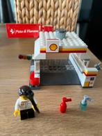 Lego tankstation 40195 shell met monteur, Ophalen of Verzenden, Gebruikt, Complete set, Lego