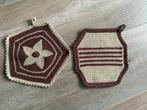 Handgemaakte vintage Pannenlappen Set, Ophalen of Verzenden, Nieuw