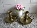 BLAKER KOPER, 2 STUKS, KOPEREN BLAKER, Antiek en Kunst, Antiek | Kandelaars, Ophalen of Verzenden, Koper of Brons