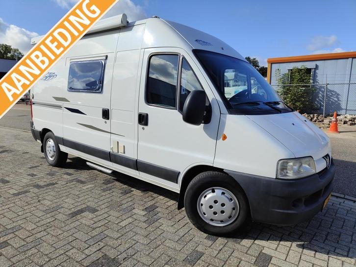 Pössl/ Peugeot Boxer 2.8HDI € 3000 korting, Caravans en Kamperen, Campers, Bedrijf, Buscamper of Camperbus, Pössl, Handgeschakeld