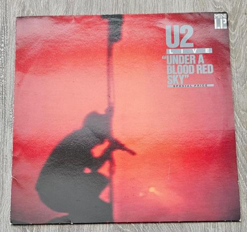 U2 Live Under a blood red sky LP, Cd's en Dvd's, Vinyl | Rock, Gebruikt, Poprock, 12 inch, Ophalen of Verzenden