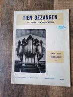 Jan van Weelden - 10 gezangen in twee toonsoorten, Ophalen of Verzenden