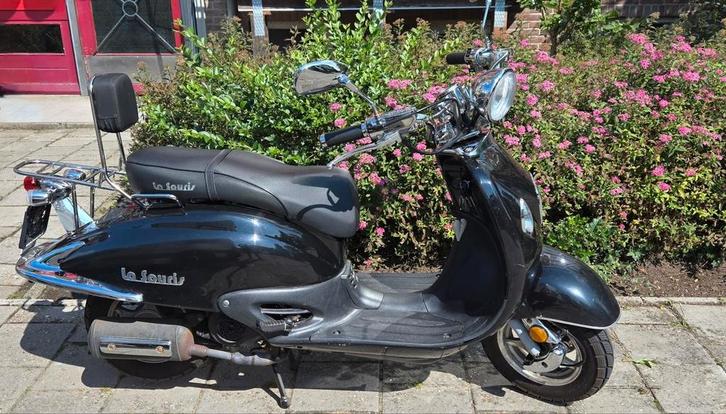 La Souris grande retro scooter te koop, Fietsen en Brommers, Snorfietsen en Snorscooters, Zo goed als nieuw, Overige merken, Ophalen