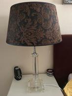 2 lampenkappen zwart met bruin goud binnenkant, Huis en Inrichting, Lampen | Lampenkappen, Bruin, Rond, Ophalen of Verzenden, Zo goed als nieuw