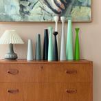 diverse vintage KANDELAREN Deens design teak Scandinavisch, Huis en Inrichting, Woonaccessoires | Kandelaars en Kaarsen, Gebruikt