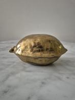 Vintage messing koperen walnoot walnootkraker notenkraker, Antiek en Kunst, Ophalen of Verzenden, Koper