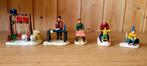 Leuke Kerstdorp Figuren Set, Ophalen of Verzenden, Zo goed als nieuw