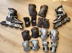Zeer goede Rollerblade skeelers met beschermers maat 39, Sport en Fitness, Skeelers, Ophalen, Zo goed als nieuw, Inline skates 4 wielen