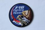 swirl  313  sqn  45  years f-16  rnlaf  1979-2024, Verzamelen, Luchtvaart en Vliegtuigspotten, Verzenden, Zo goed als nieuw, Patch, Badge of Embleem