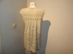BA&SH ibiza jurkje leuke print beige van kleur mt 2/M, Kleding | Dames, Jurken, Maat 38/40 (M), Verzenden, Beige, Zo goed als nieuw