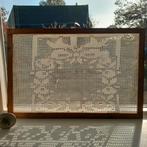 Gehaakte Raamdecoratie Bloemenkrans - Vintage Charme, Ophalen of Verzenden