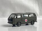 Herpa VW T3 minibus ambulance, Hobby en Vrije tijd, Modelauto's | 1:87, Ophalen of Verzenden, Zo goed als nieuw, Auto, Herpa