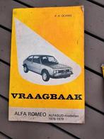 Vraagbaak Alfa Sud, Ophalen of Verzenden, Alfa Romeo