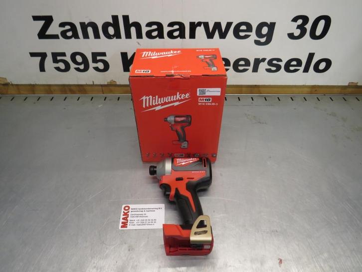 Milwaukee M18 CBLID-0 18V Li-Ion accu slagschroevendraaier, Doe-het-zelf en Verbouw, Gereedschap | Handgereedschap, Nieuw, Ophalen of Verzenden