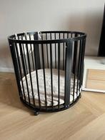 Zwarte ronde box, Kinderen en Baby's, Boxen, Ophalen, Zo goed als nieuw, Rond, In hoogte verstelbaar