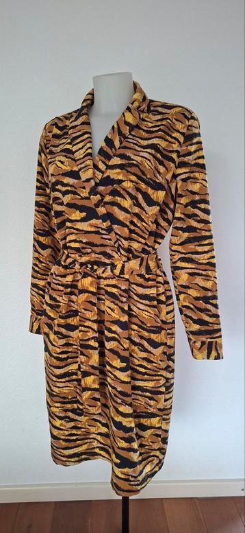 Lange jurk herfsttinten / tijgerlook maat L van WE.
 beschikbaar voor biedingen