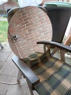 Spiegel rond, Ophalen, 50 tot 100 cm, Zo goed als nieuw, Minder dan 100 cm