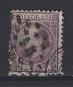 Nederland 11 geb Willem III 1867 ; Nederland voor 10% CW, Verzenden, T/m 1940, Gestempeld