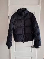 Zwarte Daily Paper Puffer Jacket maat M, Kleding | Heren, Jassen | Winter, Ophalen of Verzenden, Zo goed als nieuw, Zwart