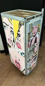 halfsize vliegtuigtrolley pop art, Ophalen, Gebruikt, Overige typen