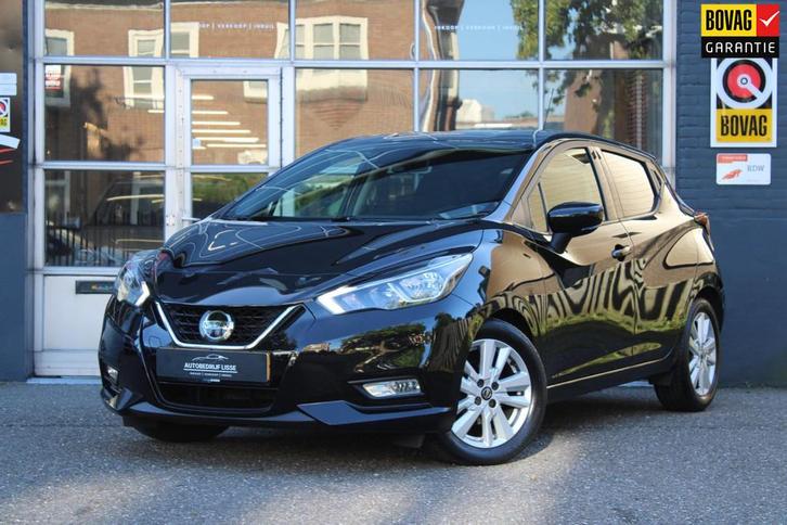 Nissan Micra 1.0 IG-T N-Connecta Automaat Pdc Stoelverw Carp, Auto's, Nissan, Bedrijf, Te koop, Micra, ABS, Airbags, Airconditioning
