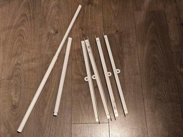 Ikea rek/stellingkast met mandjes en rekken - afbeelding 5