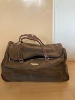 Norlander leren bagage koffer, Sieraden, Tassen en Uiterlijk, Ophalen, Uitschuifbare handgreep, 30 cm of meer, Bruin