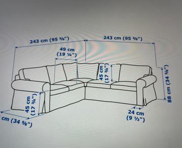 Te koop hoekbank - afbeelding 7