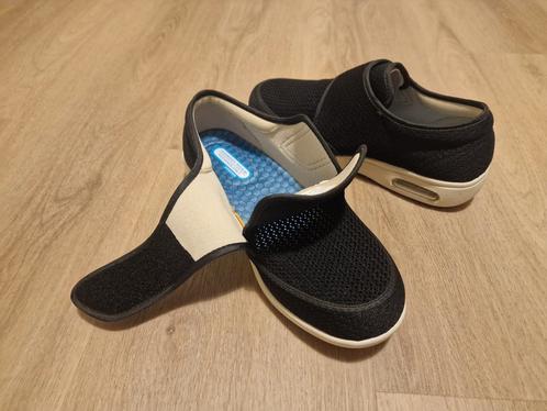 Lichte schoenen met klitterband extra wijde opening, Kleding | Heren, Schoenen, Nieuw, Zwart, Ophalen of Verzenden