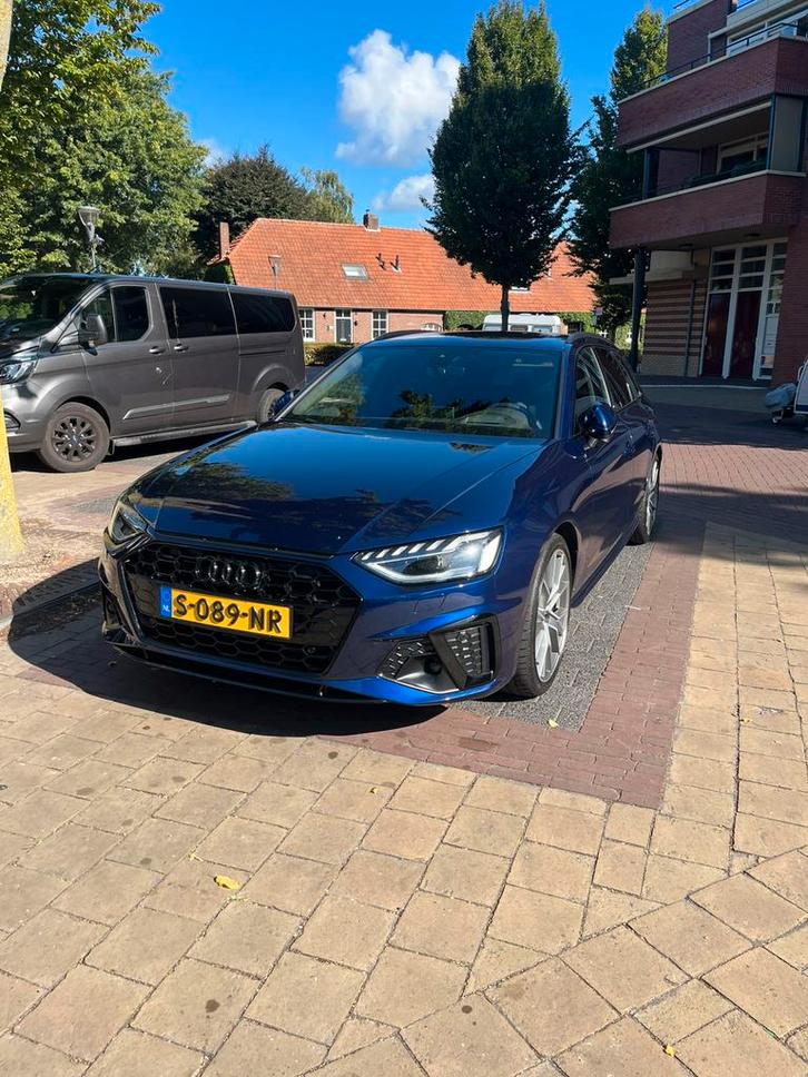 Audi A4 40 Tfsi 204pk Mhev S Tronic 2020 Blauw, Auto's, Audi, Particulier, A4, ABS, Achteruitrijcamera, Adaptieve lichten, Adaptive Cruise Control