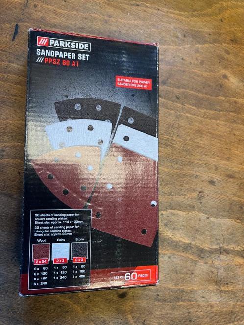 60 delig vierhoeksschuurschijf papier  PPSZ 60 A1 PPS 200 A1, Doe-het-zelf en Verbouw, Gereedschap | Schuurmachines, Nieuw, Overige typen