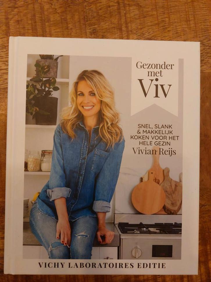 Gezonder met Viv - Kookboek, Boeken, Kookboeken, Zo goed als nieuw, Voorgerechten en Soepen, Hoofdgerechten, Tapas, Hapjes en Dim Sum