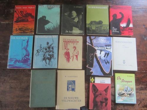 W Schippers Donar/stroper/goud/Hermien/klavervier/1830/trouw, Boeken, Romans, Gelezen, Nederland, Ophalen of Verzenden