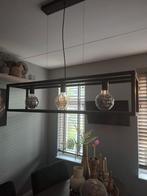 Industriële hanglamp staal - perfect voor boven eettafel!, Huis en Inrichting, Lampen | Hanglampen, Ophalen of Verzenden, Zo goed als nieuw
