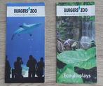 2 Oude Folders BURGERS ZOO., Ophalen of Verzenden, Zo goed als nieuw