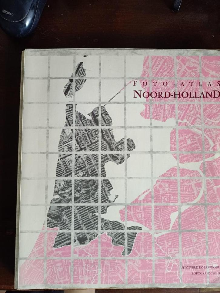 Foto atlas van Noord-Holland, Boeken, Atlassen en Landkaarten, Zo goed als nieuw, Overige atlassen, Nederland, 1800 tot 2000, Ophalen of Verzenden