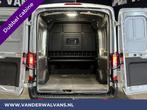 Ford Transit 2.0 TDCI 131pk L3H2 Dubbele Cabine Euro6 Airco, Auto's, Stof, 4 cilinders, 2500 kg, Bedrijf