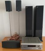 Onkyo AV receiver TX-SR500E met AE boxen (home cinema), 70 watt of meer, Zo goed als nieuw, 5.1-systeem, Overige spelers