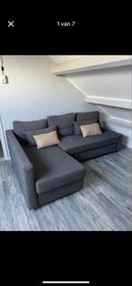 Grijze Hoek/Slaapbank IKEA met Opbergruimte, Huis en Inrichting, Tweepersoons, Ophalen of Verzenden, Zo goed als nieuw, Overige maten