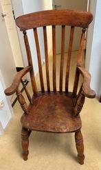 Vintage Engelse stoel in goede staat, Antiek en Kunst, Antiek | Meubels | Stoelen en Banken, Ophalen