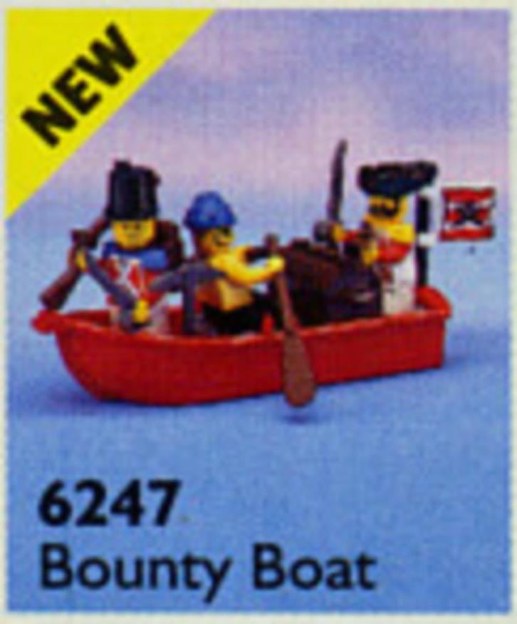 Lego Pirates Pirates I 6247 Bounty Boat, Kinderen en Baby's, Speelgoed | Duplo en Lego, Zo goed als nieuw, Lego, Complete set