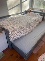 Fijn Eenpersoonsbed met handig onderschuifbed, Ophalen, 85 tot 100 cm, Gebruikt, Lattenbodem