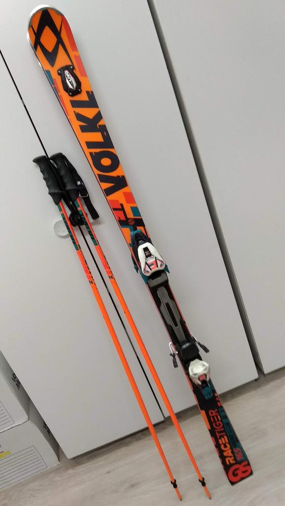 Volkl Racetiger GS UVO 165cm Ski's, 160 tot 180 cm, Gebruikt, Carve, Skiën