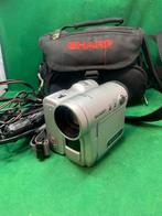 Sharp Viewcam Z VL-Z100 Mini DV Camera + Tas, Overige merken, Mini dv, Gebruikt, Ingebouwde lamp