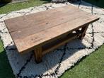 Teak tafeltje, Ophalen, Vierkant, 50 tot 100 cm, Zo goed als nieuw
