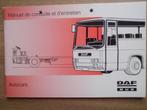 DAF Bus SB 2300, SB 2700, SBR 3000, MB 230 instructieboekje, Ophalen of Verzenden, Zo goed als nieuw